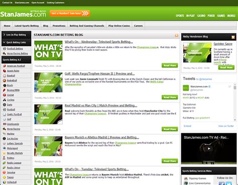 Stan James is one of the oldest online sports betting operations .